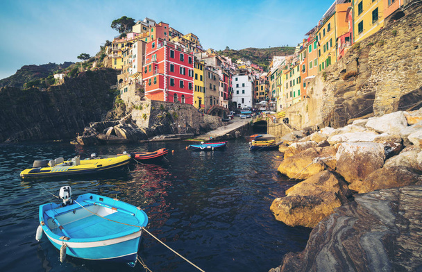 Riomaggiore, Cinque Terre - Italie
 - Photo, image
