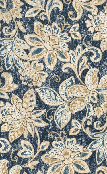 Batik tie dye textuur moderne terugkeerpatroon - Foto, afbeelding