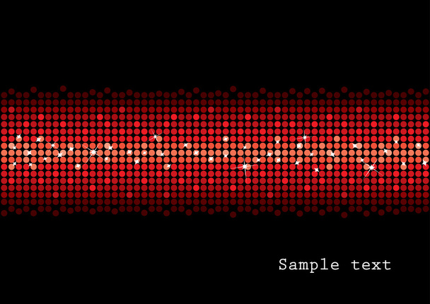 rode glitter achtergrond - Vector, afbeelding