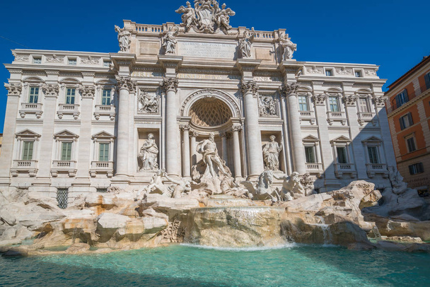 トレビの泉ローマ,イタリア - 写真・画像