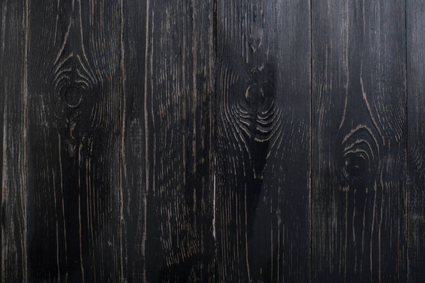 Wood black texture or background - Photo, Image