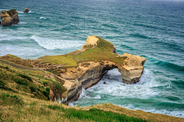Nieuw-Zeeland kust - Foto, afbeelding