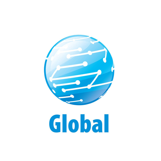vector logo globe - Vector, afbeelding