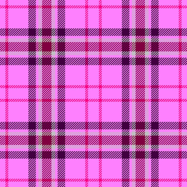 проверить бриллиантовый тартан клетчатый шотландской ткани бесшовный узор текстуры фона - пастельный ребенок розовый, пурпурный, фиолетовый цвет
 - Фото, изображение