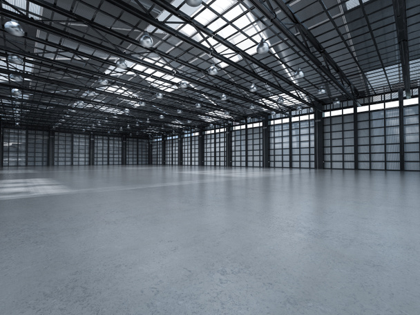 empty factory interior - Photo, Image