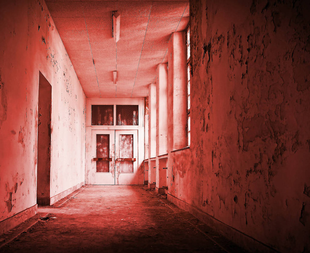 Interior Casa abandonada
 - Foto, Imagem