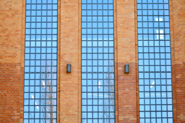 Edificios de ladrillo rojo revitalizados
 - Foto, imagen