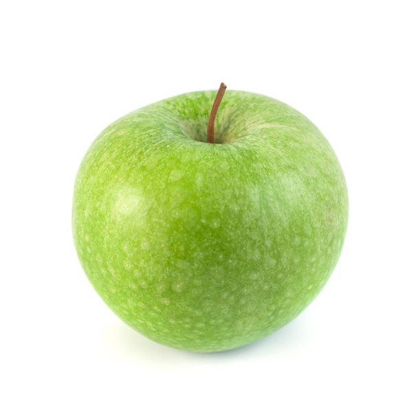 une pomme verte isolée sur fond blanc - Photo, image