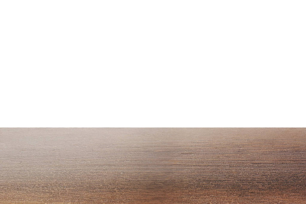 wood surface table top on white background - Foto, afbeelding