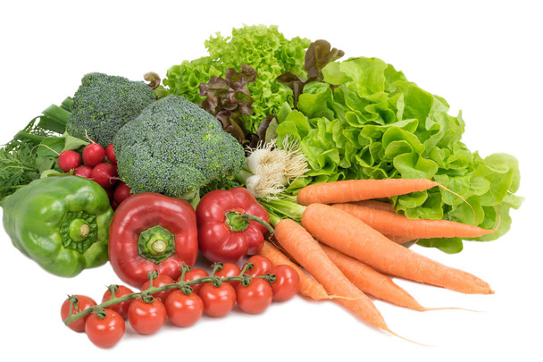 Купа різних видів овочів
 - Фото, зображення