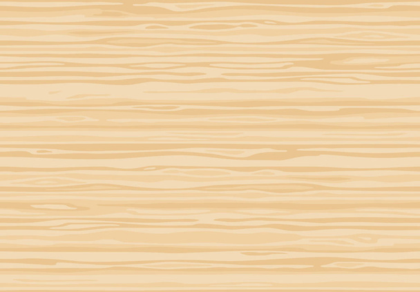 natürliche helle beige Holzdiele, Tisch oder Bodenfläche. Schneidebrett. Artoon Holz Textur, Vektor nahtlosen Hintergrund.  - Vektor, Bild