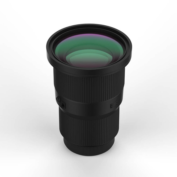 black camera lens - Photo, Image