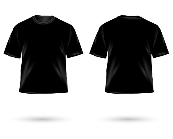 T-shirt noir - Photo, image