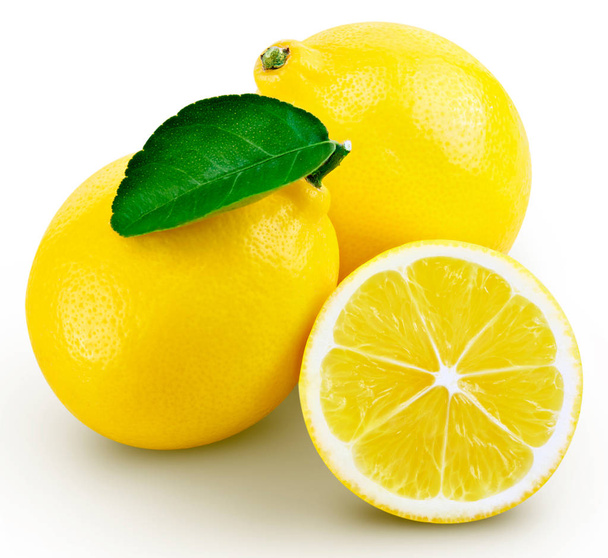 lemon fruit leaf - Foto, afbeelding