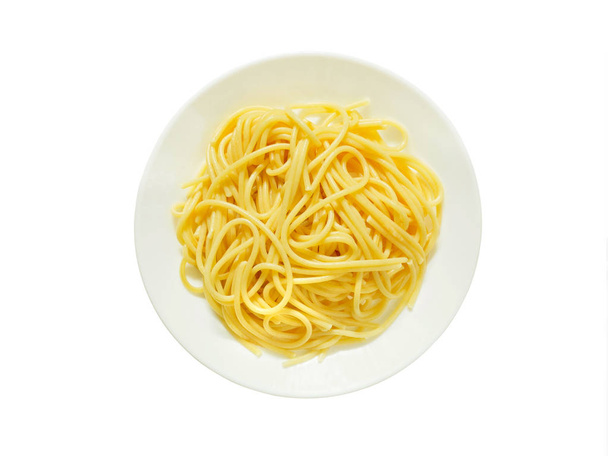 Főtt spagetti tészta  - Fotó, kép