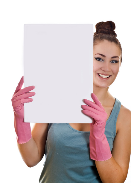 Mujer de limpieza - Foto, imagen