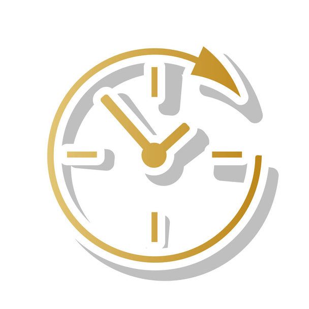 Service and support for customers around the clock and 24 hours. - Vector, Image