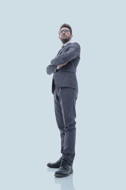 confident business man in suit and tie. - Fotoğraf, Görsel