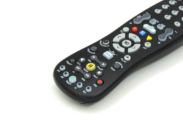A black remote control - Photo, Image