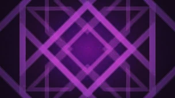 Abstraktní pozadí obdélníkový tvar pulzující tónovaná 6 A computeru animace pozadí abstraktní s pulzující, kolísající, geometrické konstrukce - Záběry, video