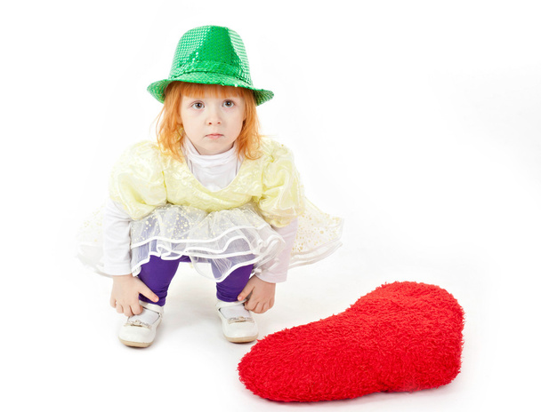 Young girl in costume of fairy - Zdjęcie, obraz
