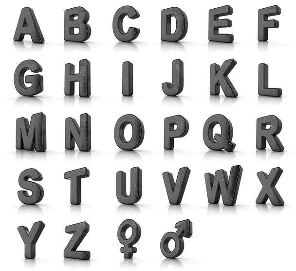 Zestaw alfabetu - Zdjęcie, obraz