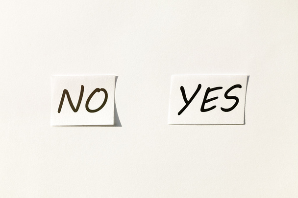 Yes and No - Foto, imagen