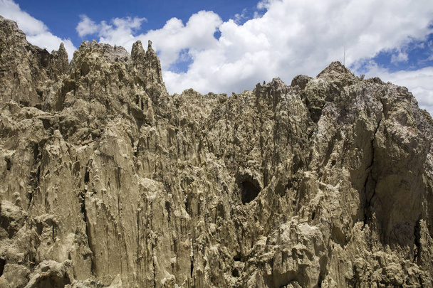 Formaciones rocosas del Valle de la Luna en Bolivia
 - Foto, Imagen