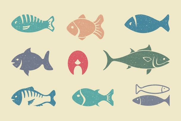 魚。ベクトル図 - ベクター画像