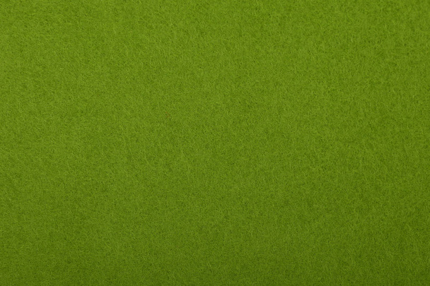 grüne Filz Hintergrund Textur Nahaufnahme - Foto, Bild
