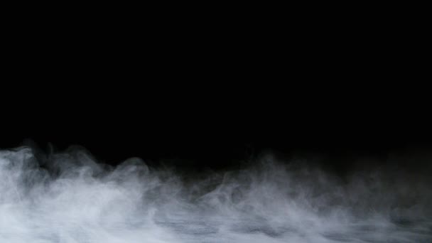 Realistico ghiaccio secco fumo nuvole nebbia sovrapposizione
 - Filmati, video
