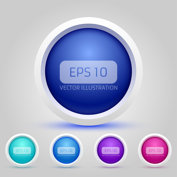 Vector Web Buttons Pack - Vector, Image