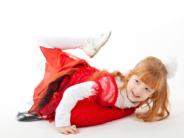 Young girl in costume of fairy - Valokuva, kuva