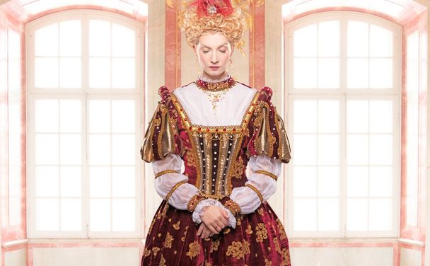 portrét krásné povýšený Queen - Fotografie, Obrázek