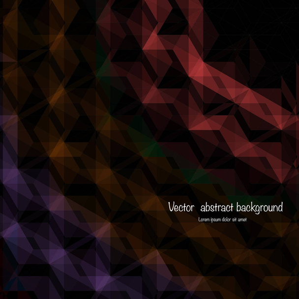 Abstract black background - Vector, Image