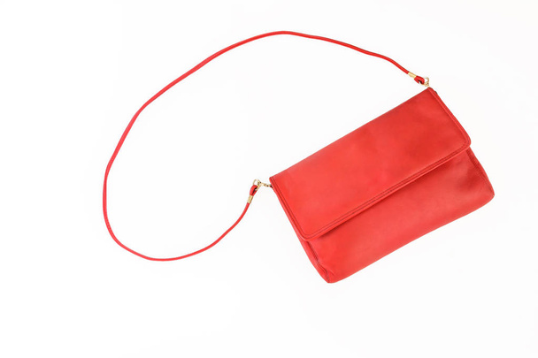 красочные модные сумки сцепления изолированы на белом фоне
 - Фото, изображение