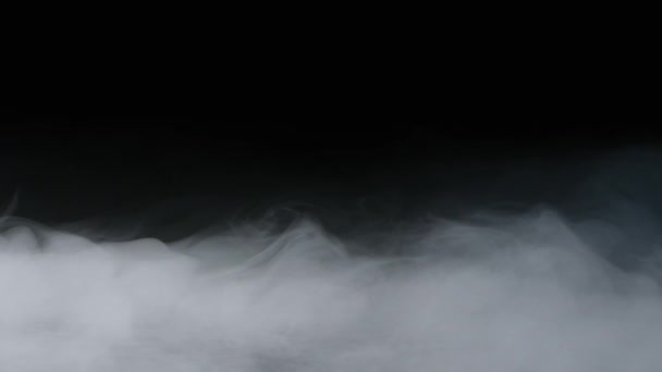 Realistische Trockeneis Rauch Wolken Nebelschwaden Overlay - Filmmaterial, Video