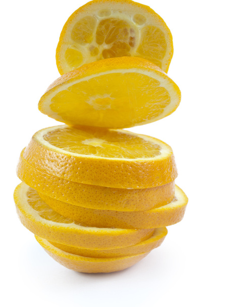 Segmentos naranjas
 - Foto, Imagen