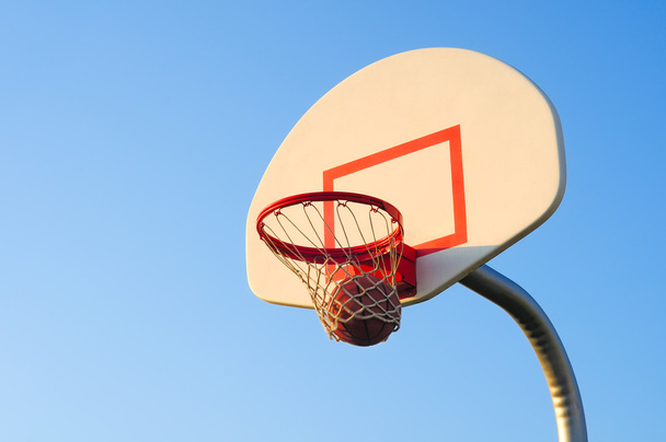 Basketbol swoosh - Fotoğraf, Görsel