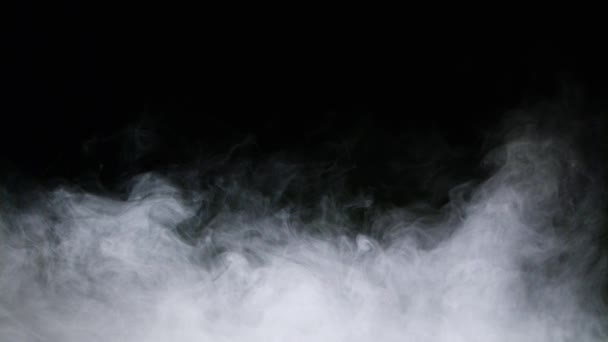 Gerçekçi kuru buz dumanı bulutları sis tabakası - Video, Çekim
