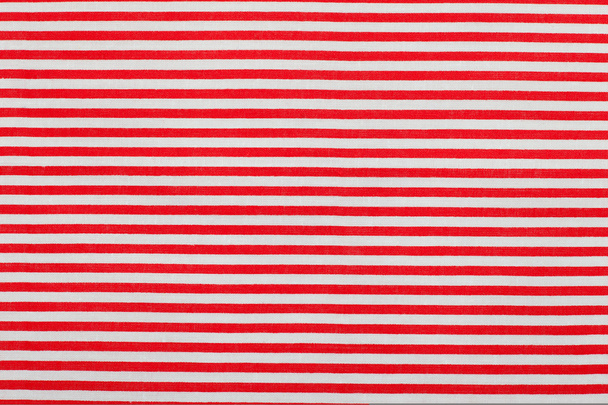 Red white horizontal pinstripe pattern - 写真・画像