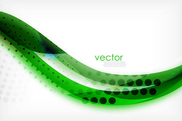 Business corporate abstracte achtergronden, wave brochure of flyer ontwerpsjablonen - Vector, afbeelding