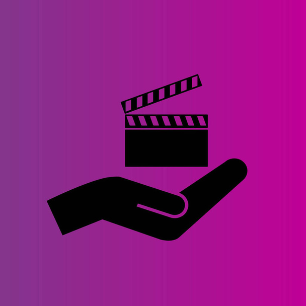 video simge sinema işareti - Vektör, Görsel