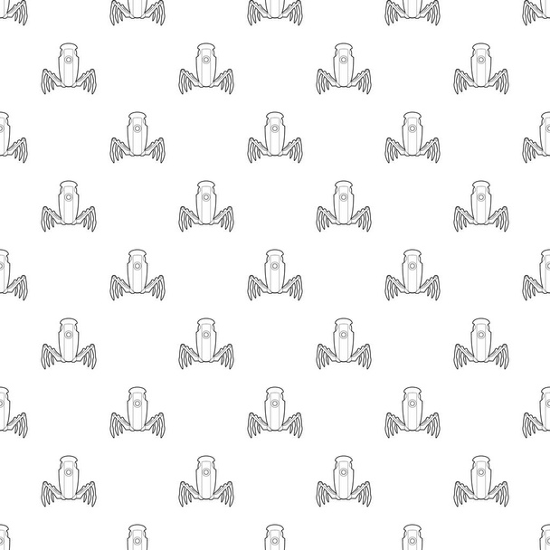 Robot spider pattern vector seamless - Vector, Image