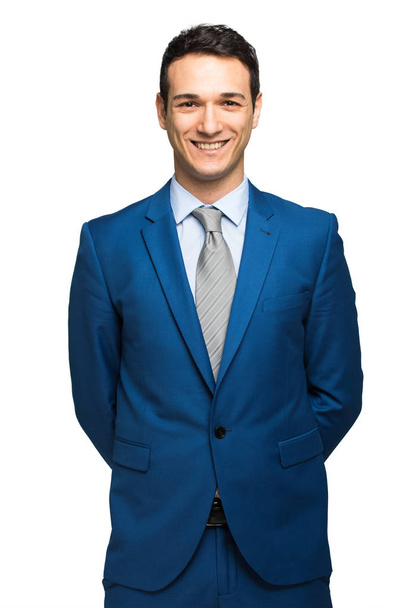 Portrait of businessman isolated on white background  - Zdjęcie, obraz