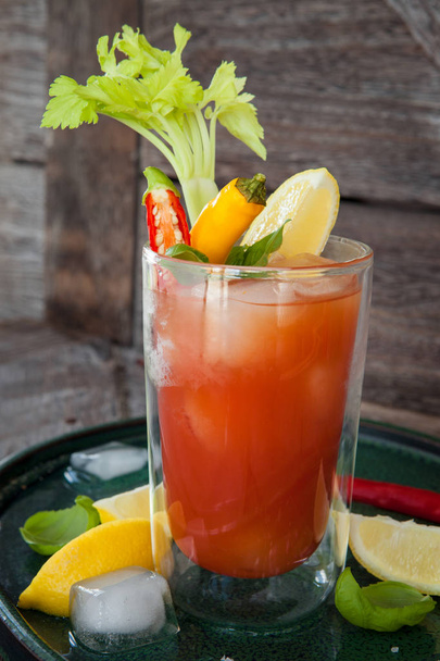 Cocktail with tomato juice - Photo, image