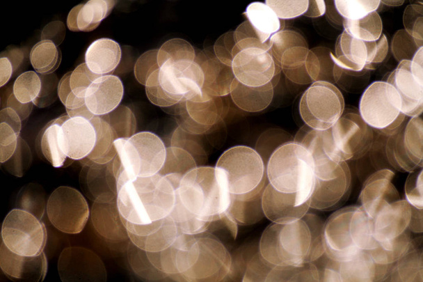 sfondo effetto Bokeh, riflesso di luce con backgrou nero
 - Foto, immagini