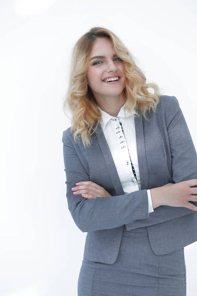 portrait of a smiling business woman - Fotó, kép