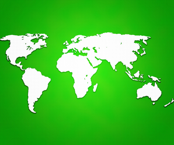 Zöld világ megjelenítése háttér - Fotó, kép