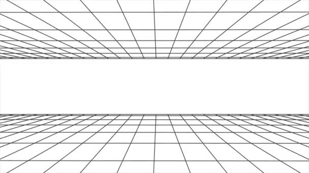 FORWARD полет бесшовной сетки чистой полигональной wireframe абстрактный ретро туннель замедленного движения петля рисования движения графики анимации фон новое качество винтажный стиль прохладно красивый 4k видео кадры
 - Кадры, видео
